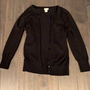 Women’s J Crew Black Cardigan